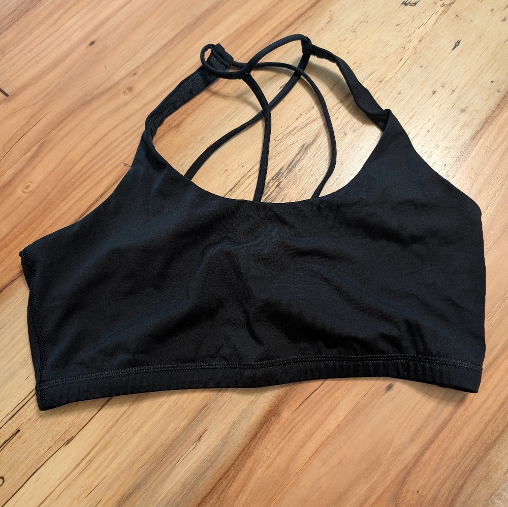 Vuori Black Sports Bra